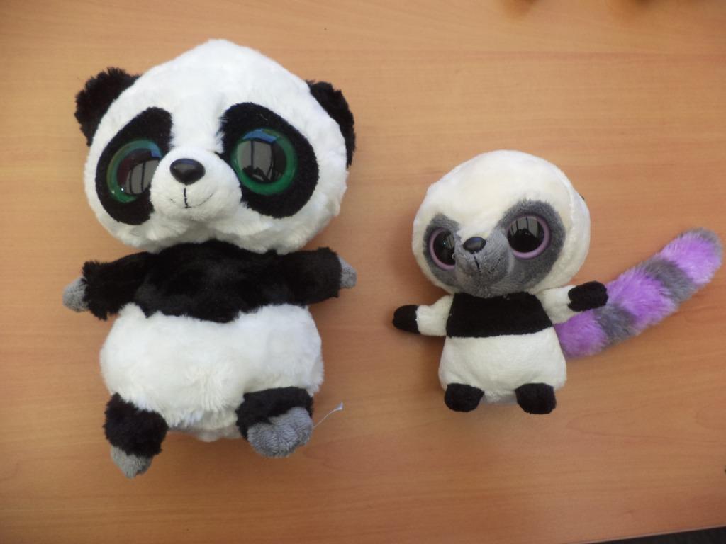 grote en kleine PANDA yoo hoo knuffel, Kinderen en Baby's, Speelgoed | Knuffels en Pluche, Ophalen of Verzenden, Nieuw