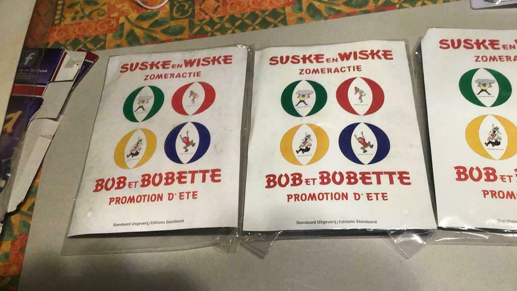 Suske en Wiske zomeractie (x4), Ophalen of Verzenden, Nieuw, Gebruiksvoorwerp