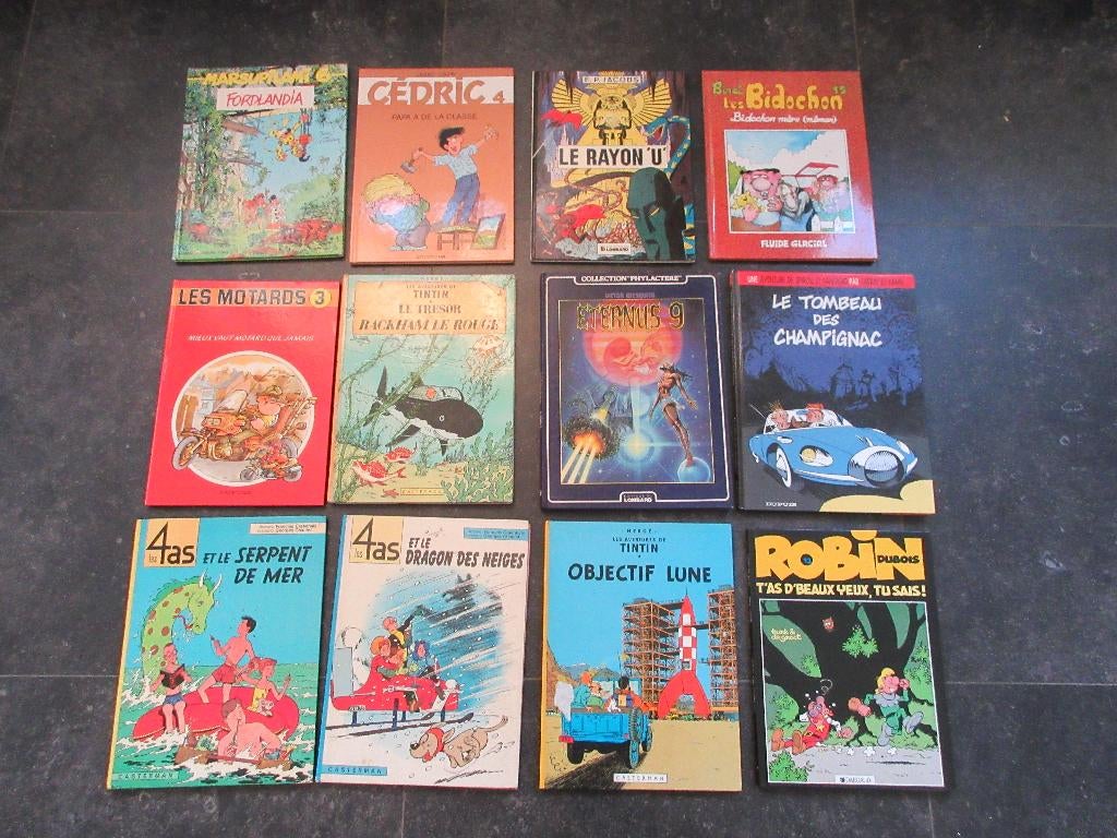 divers BD Marsupilami Les Bidonchon  LES 4 AS Le Rayon U etc, Livres, BD, Enlèvement