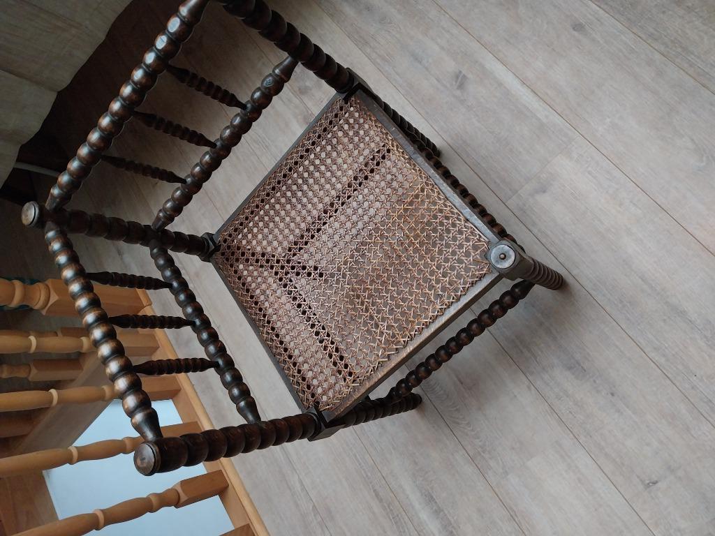 Chaise, Enlèvement, Utilisé, Brun, Bois