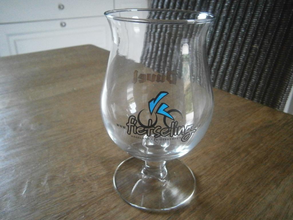 Duvel glas Fietseling  Hageland-Zuiderkempen, Verzamelen, Ophalen of Verzenden, Nieuw, Bierglas