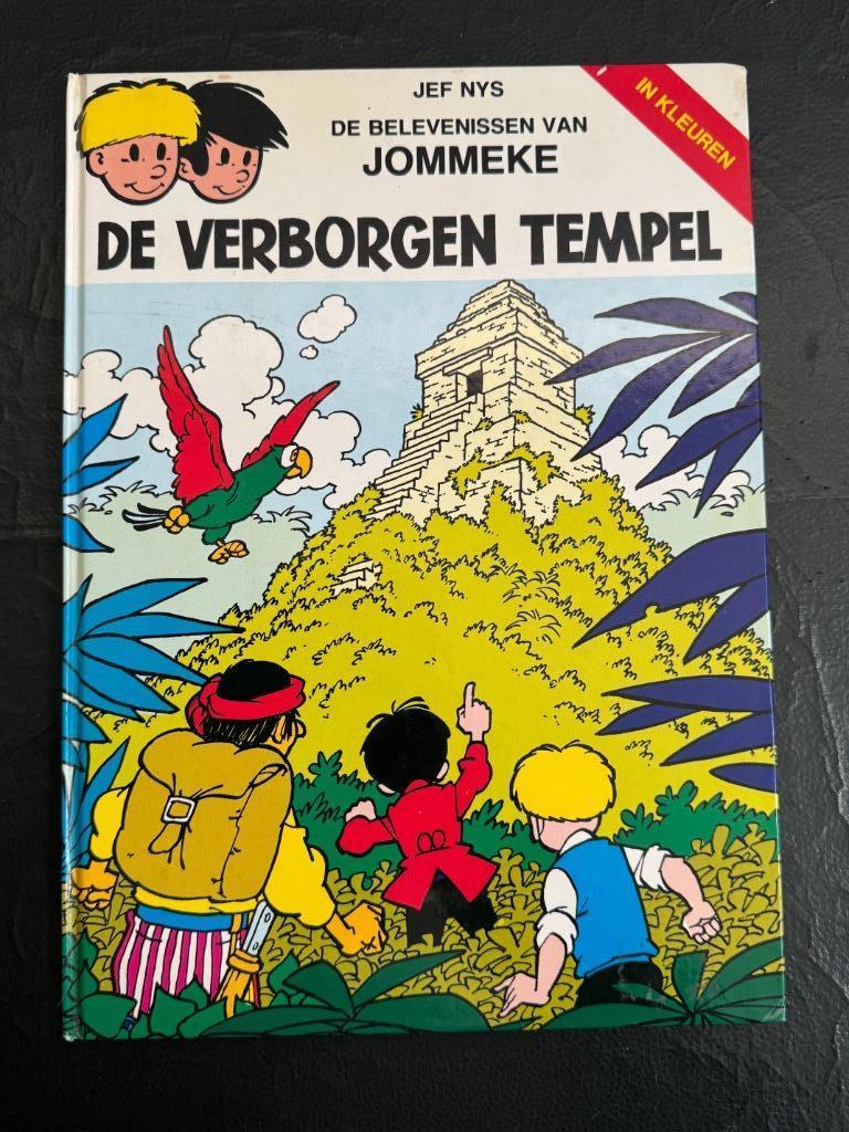 HC Jommele 17 : Verborgen Tempel (Hollandse reeks) 1976, Verzenden, Eén stripboek, Gelezen, Jef Nys