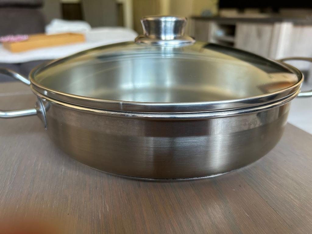 Braadpan met deksel, Met deksel, Ophalen, Nieuw, Braadpan