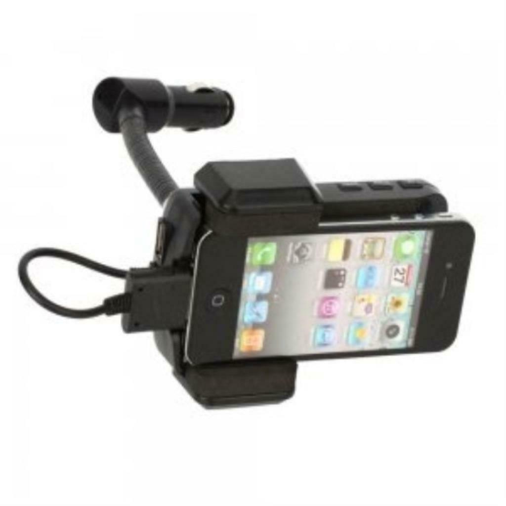 FM Transmetteur iPhone 3G,3 GS,4,4S, iPod, MP3 neuf, Télécoms, Téléphonie mobile | Accessoires & Pièces, Neuf, Apple iPhone, Support de téléphone ou Accessoire