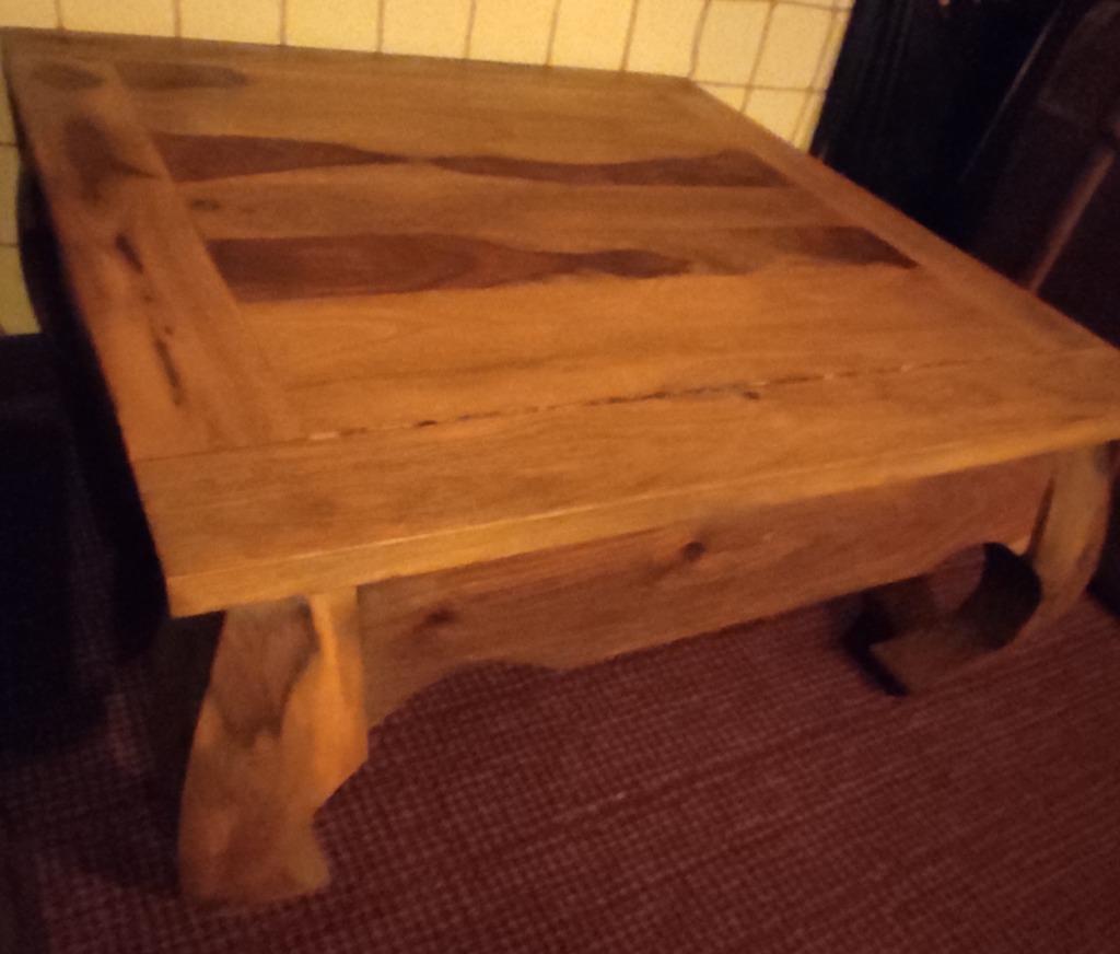 Teak salontafel., Antiek en Kunst, Ophalen