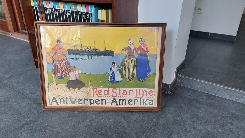 Print naar poster Red Star Line, Verzamelen, Ophalen
