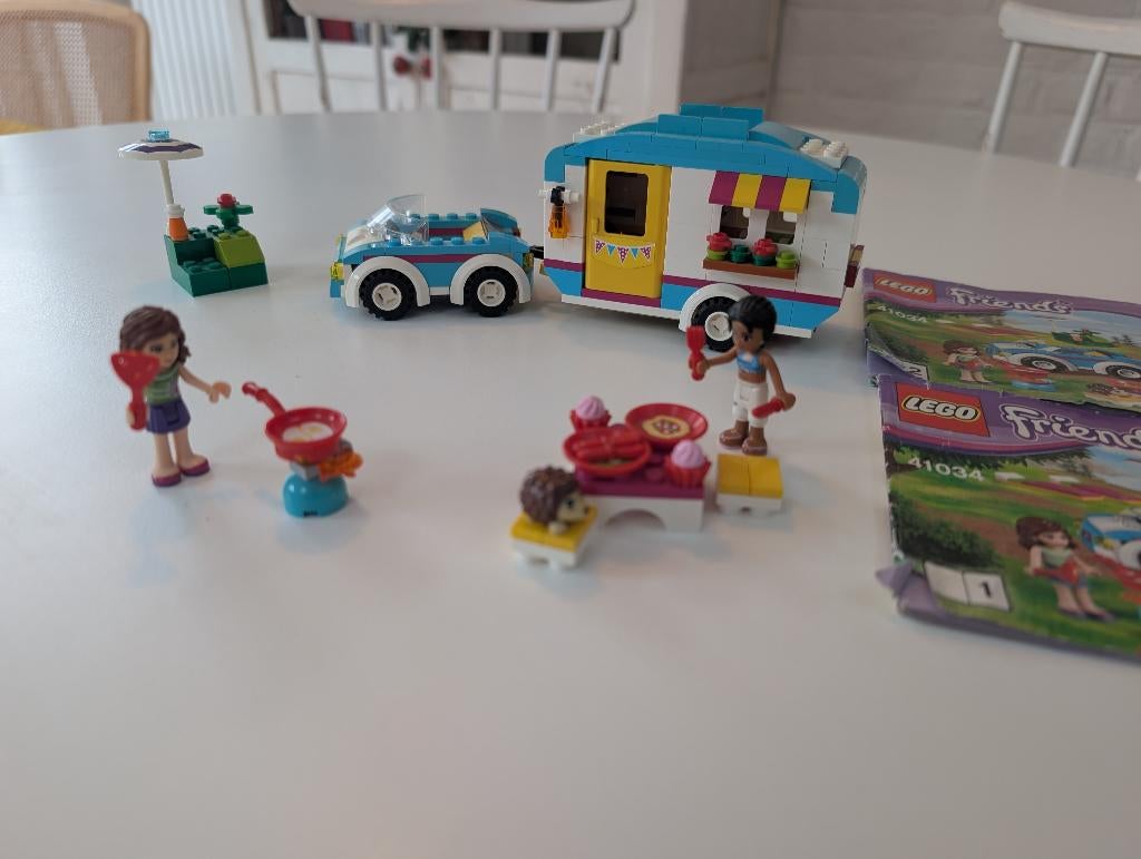 Lego Friends Caravane des vacances 41034, Enfants & Bébés, Enlèvement ou Envoi, Utilisé, Ensemble complet, Lego