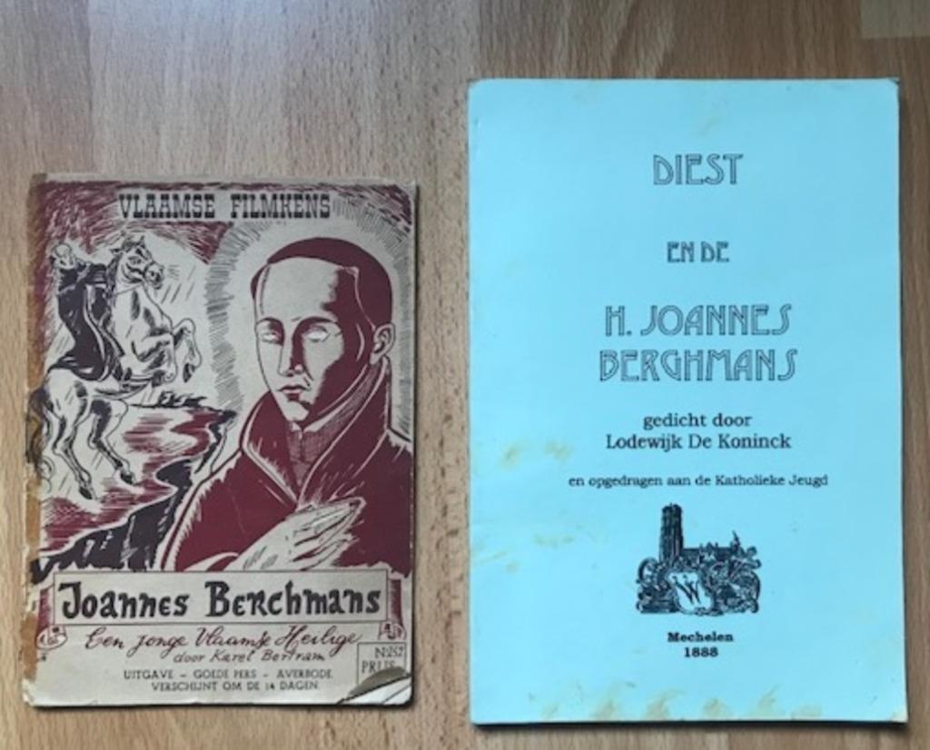 JOANNES BERCHMANS VLAAMSE FILMKENS EN GEDICHTEN DIEST, Antiquités & Art, Antiquités | Livres & Manuscrits, Enlèvement ou Envoi