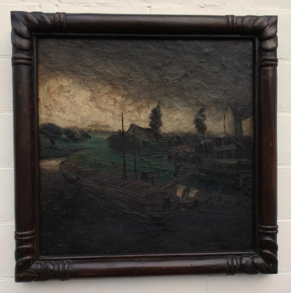 ORIGINEEL WERK VAN JOSEF NICOLAS DE VUYST EXPRESSIONISME, Antiek en Kunst, Kunst | Schilderijen | Klassiek, Ophalen of Verzenden