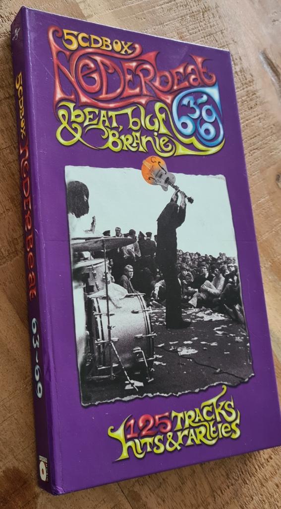 NEDERBEAT - Beat, bluf & branie ('63-'69) (Boxset 5CD), Verzenden, Zo goed als nieuw, Poprock