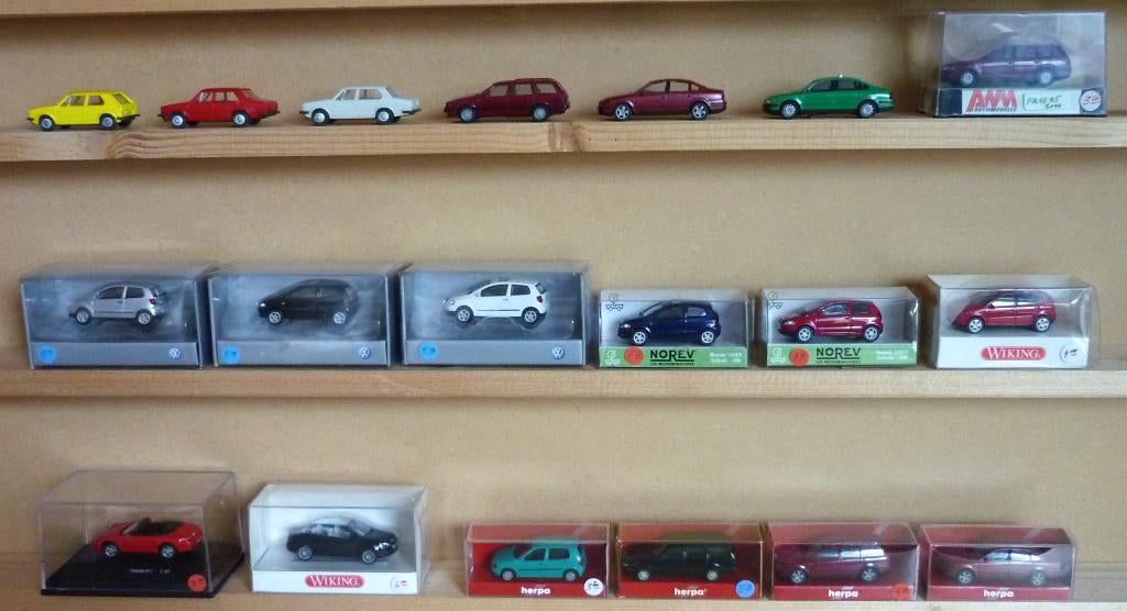 Personenwagens  VOLKSWAGEN - PORSCHE  1/87  HO, Overige merken, Gelijkstroom of Wisselstroom, Overige typen, Ophalen of Verzenden