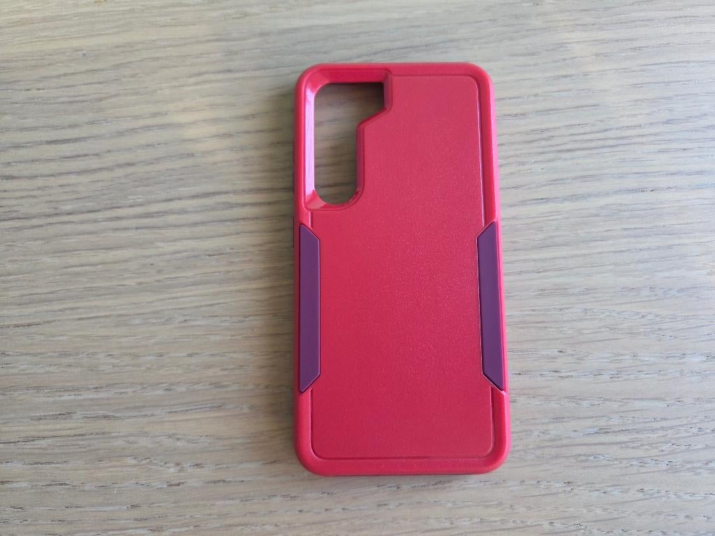 Coque de protection renforcée militaire Samsung S23 ROUGE, Enlèvement ou Envoi, Neuf, Autres modèles, Façade ou Cover