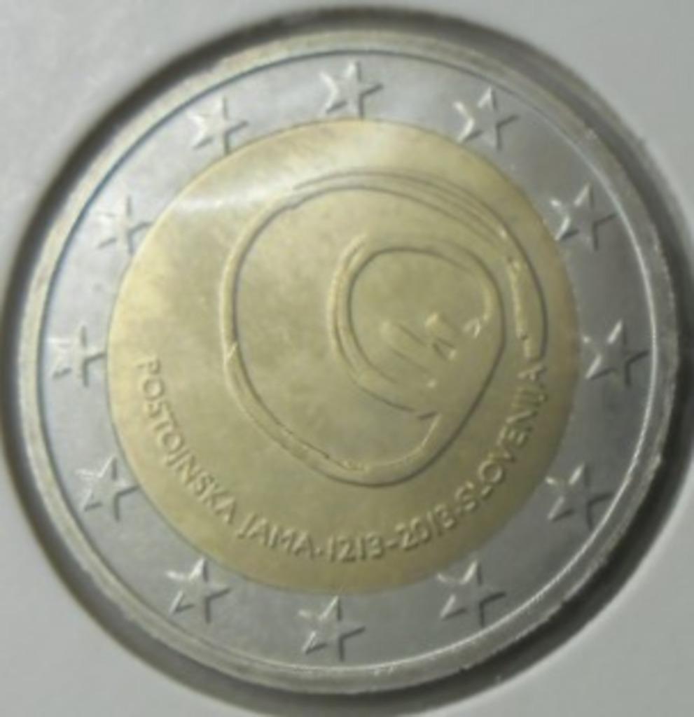 2 euro commémorative 2013 Slovénie "Postjana". UNC., Envoi, Slovénie, 2 euros, Monnaie en vrac