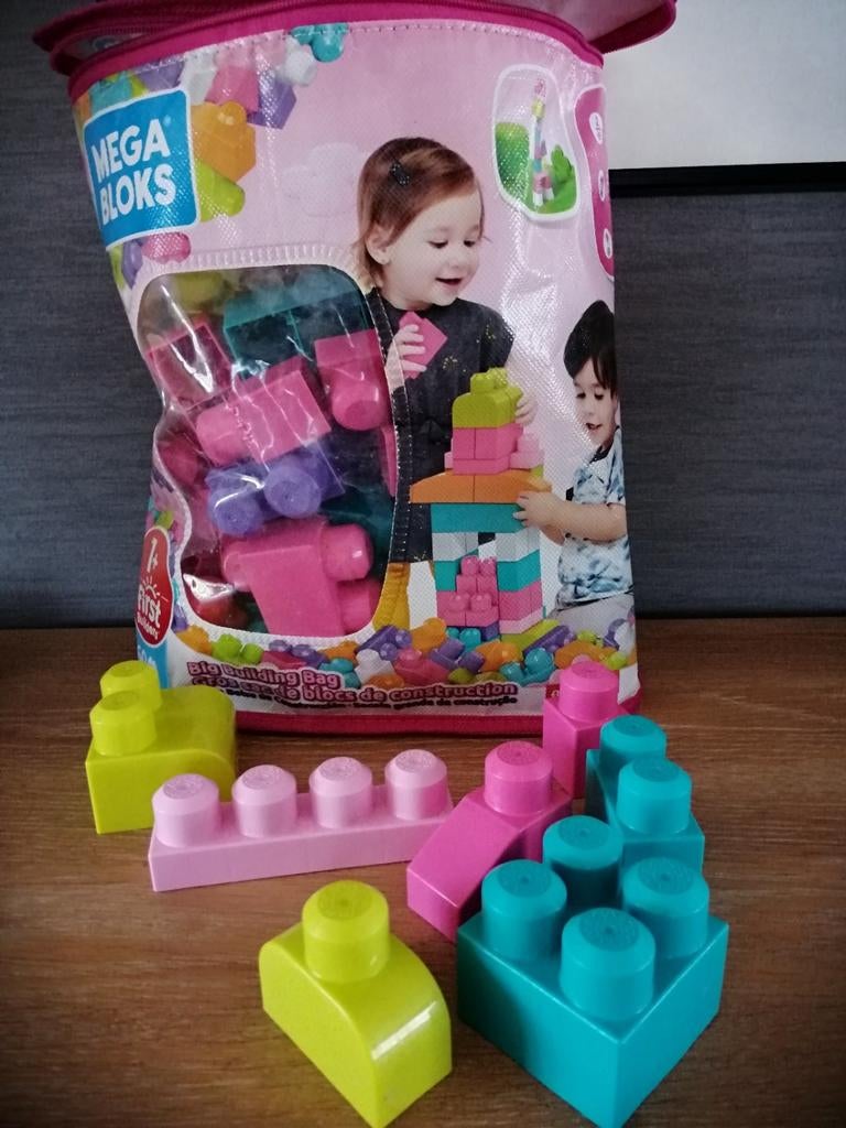 Mega blocks bouwstenen, Ophalen of Verzenden, Zo goed als nieuw
