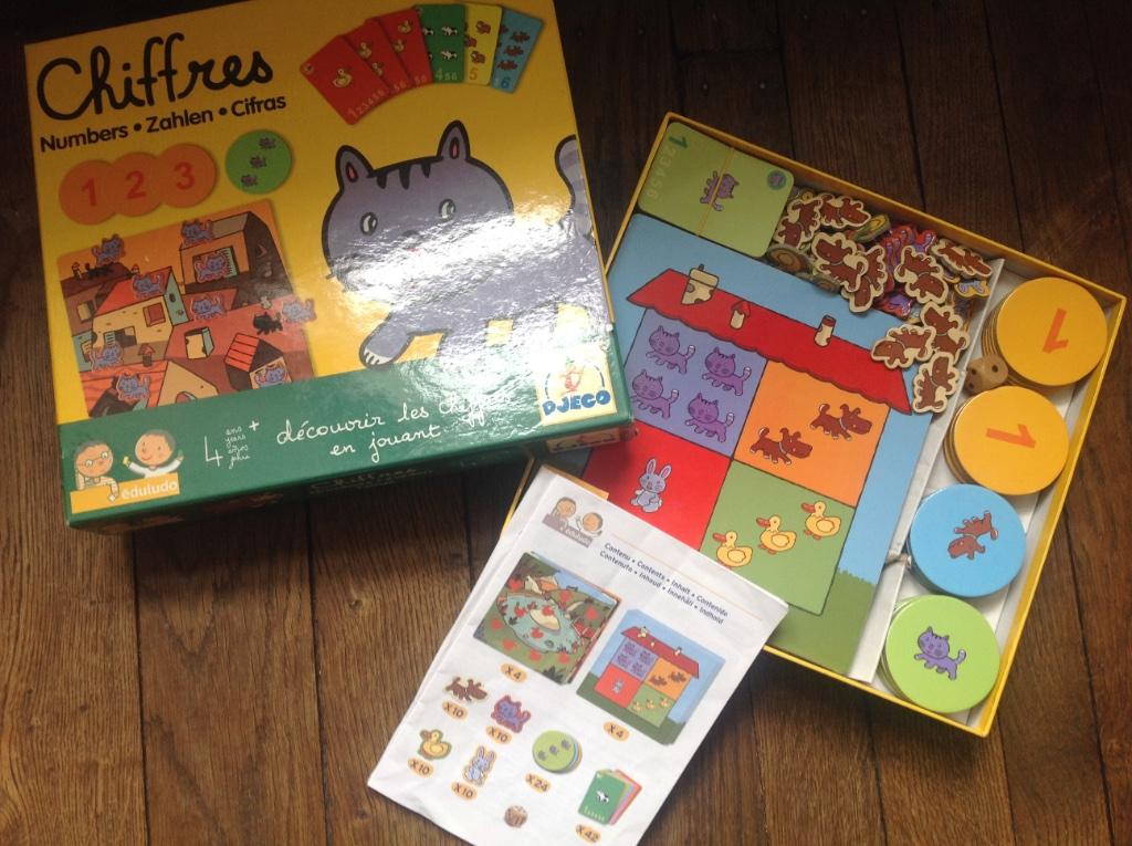 Jeu de société Djeco - Chiffres, Enlèvement, Utilisé, Djeco
