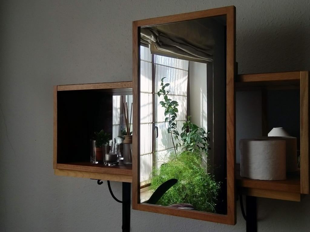 Meuble miroir, Maison & Meubles, Enlèvement, Comme neuf
