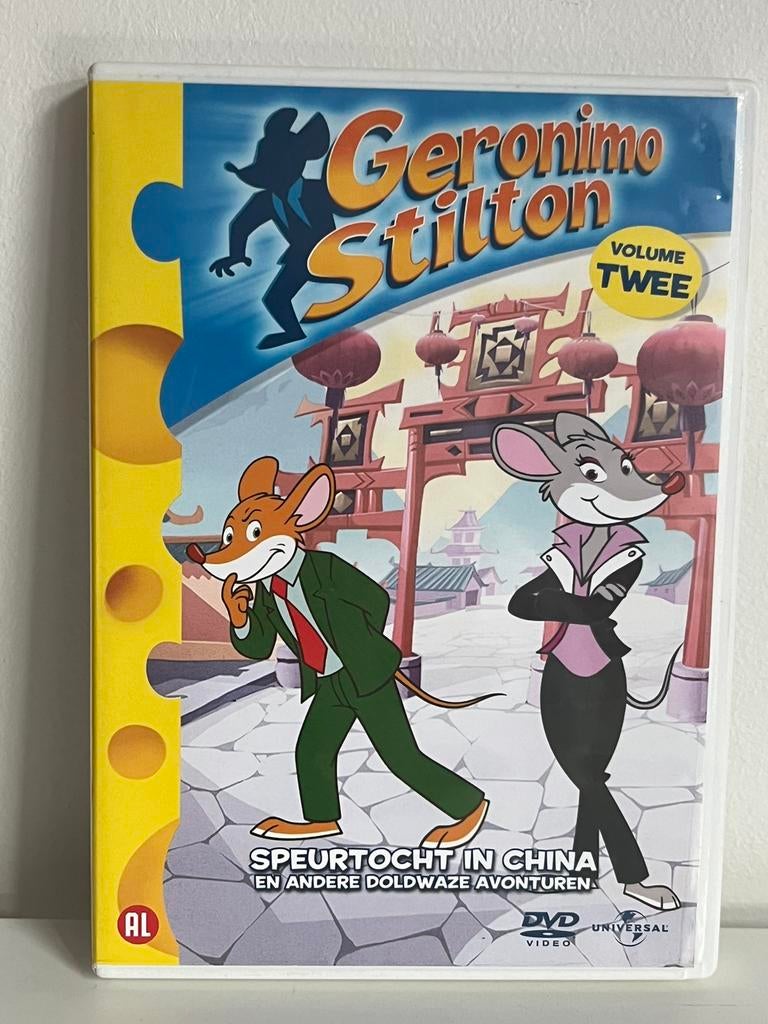 DVD - Geronimo Stilton - Speurtocht in China, Cd's en Dvd's, Ophalen of Verzenden, Zo goed als nieuw