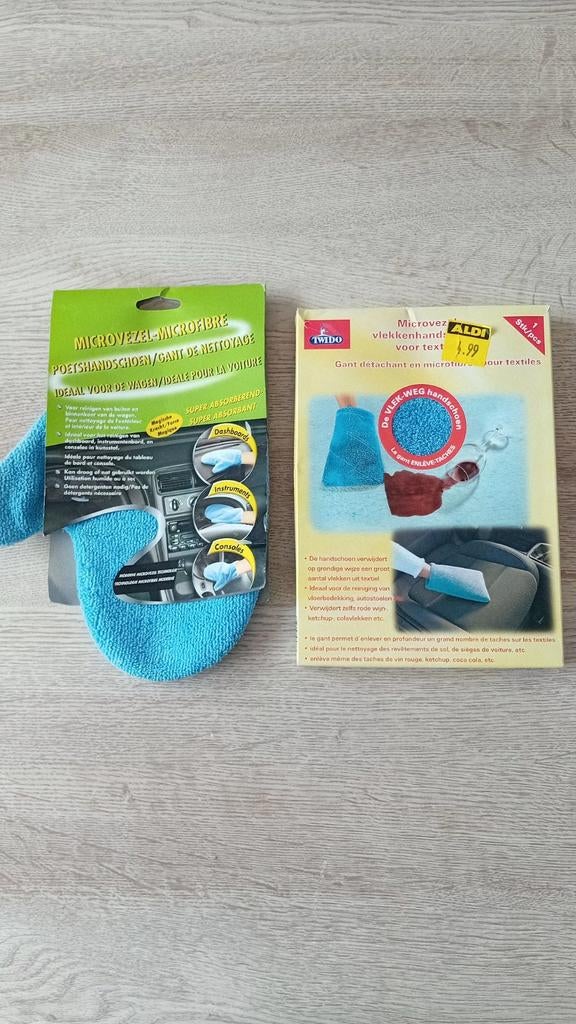 Gants de nettoyage pour intérieur de voiture. Neufs, Enlèvement ou Envoi, Neuf