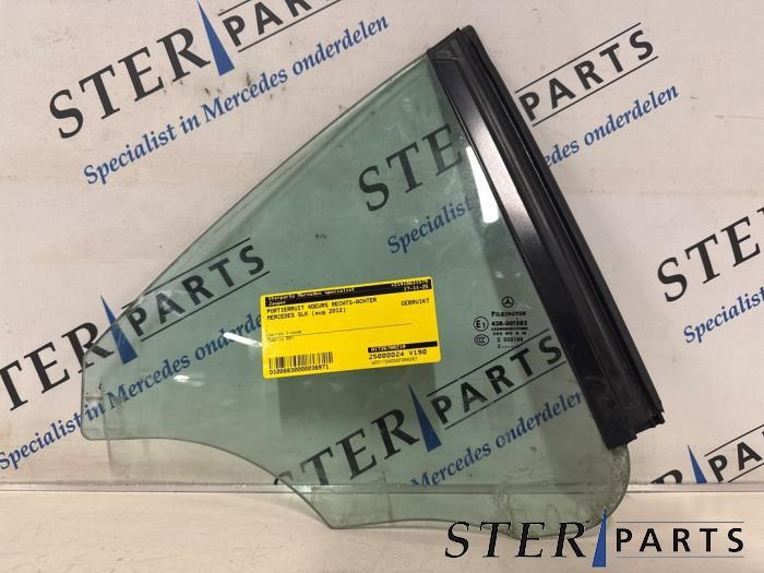 Portierruit 4Deurs rechts-achter van een Mercedes SLK, Gebruikt, -, Ophalen of Verzenden, -