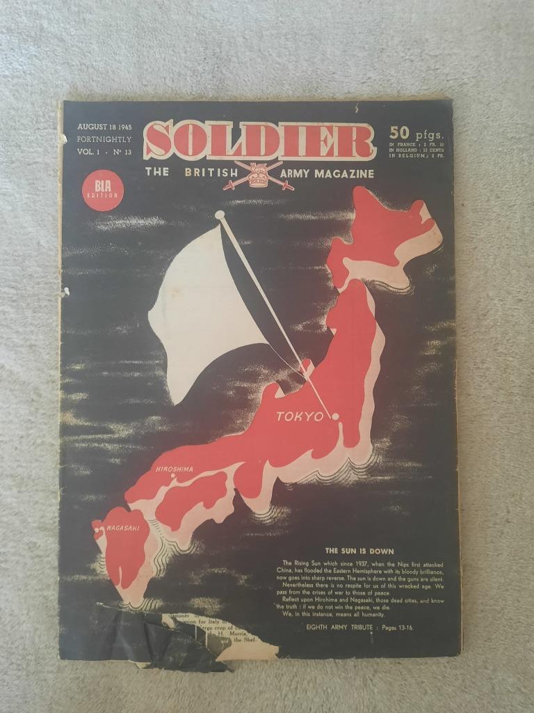 Soldier, the British Army Magazine 8 stuks, Ophalen of Verzenden, Algemeen, Tweede Wereldoorlog, Gelezen