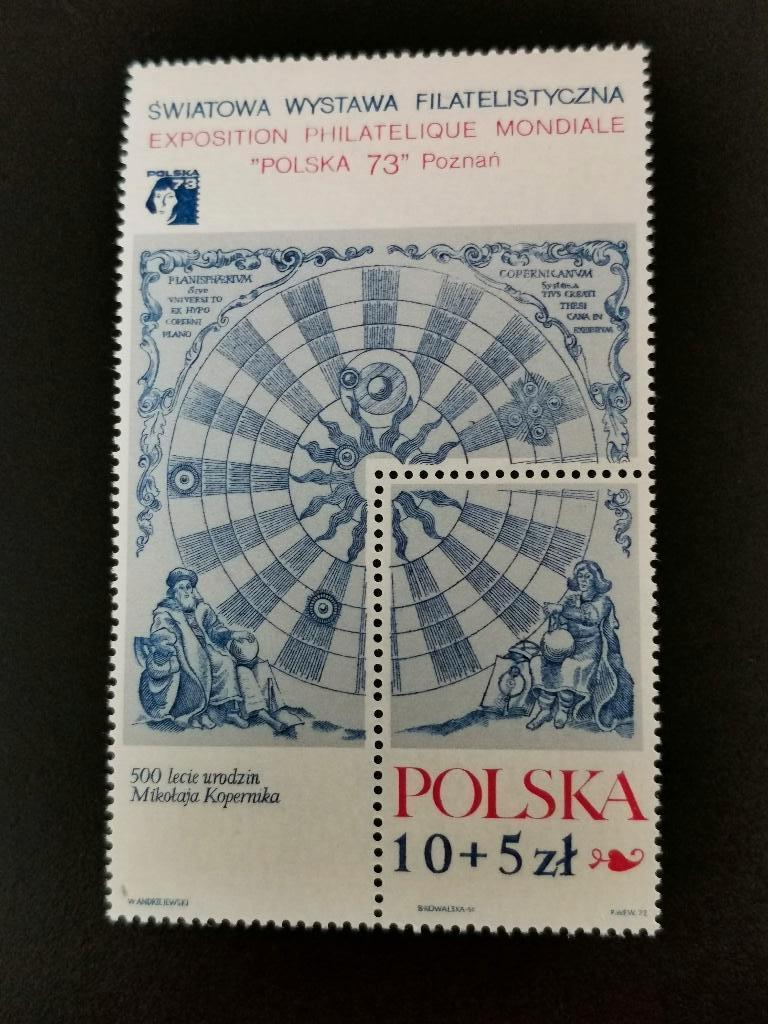Polen 1972 - 500 jaar geboorte van Nicolaus Copernicus **, Ophalen of Verzenden, Polen, Postfris