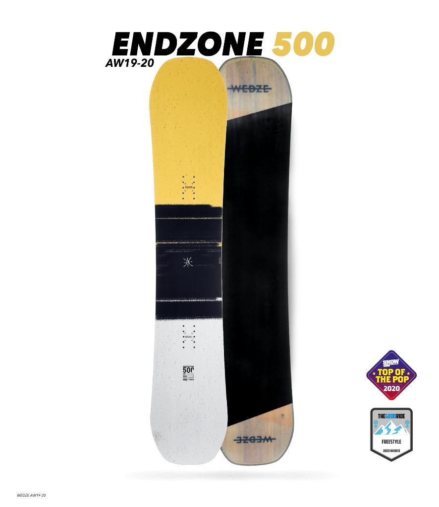Snowborad Wedze Endzone 500 + Fixations RiDER, Enlèvement ou Envoi, Comme neuf, Planche