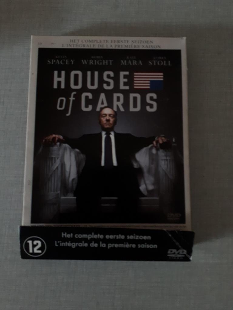 Dvd serie: House of Cards - 1 ste seizoen, Cd's en Dvd's, Vanaf 12 jaar, Ophalen of Verzenden, Zo goed als nieuw