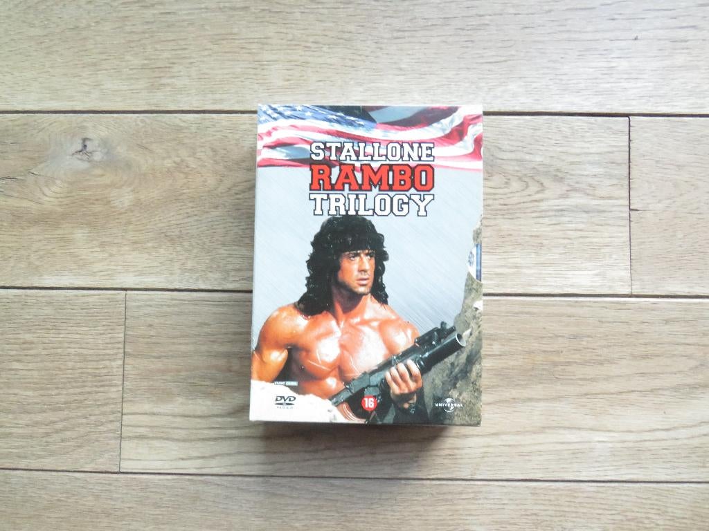 Rambo-trilogie in DVD-box, Cd's en Dvd's, Ophalen of Verzenden, Gebruikt