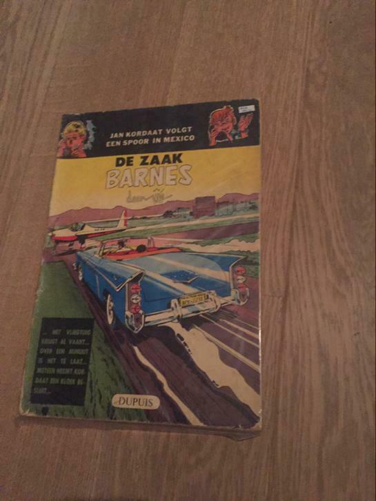 Jan Kordaat de zaak Barnes eerste druk, Boeken, Stripverhalen, Verzenden
