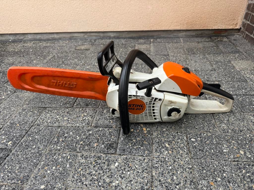 Stihl Kettingzaag MS 201, Tuin en Terras, Ophalen, Zo goed als nieuw