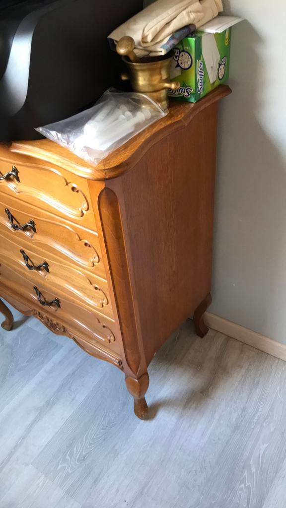 Kastje met schuiven, Huis en Inrichting, Ophalen, Gebruikt, Overige houtsoorten