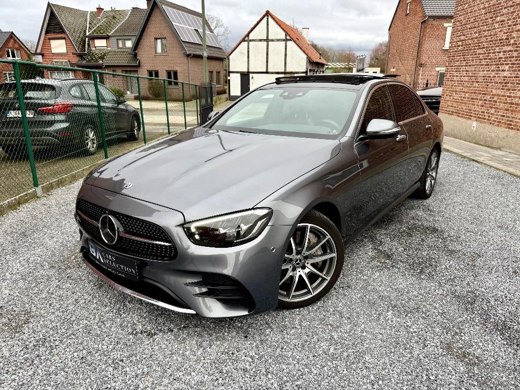 Mercedes E300de 9G AMG | Acc | 360 | Open Dak! | Burmester, Auto's, Automaat, Achterwielaandrijving, 4 cilinders, USB