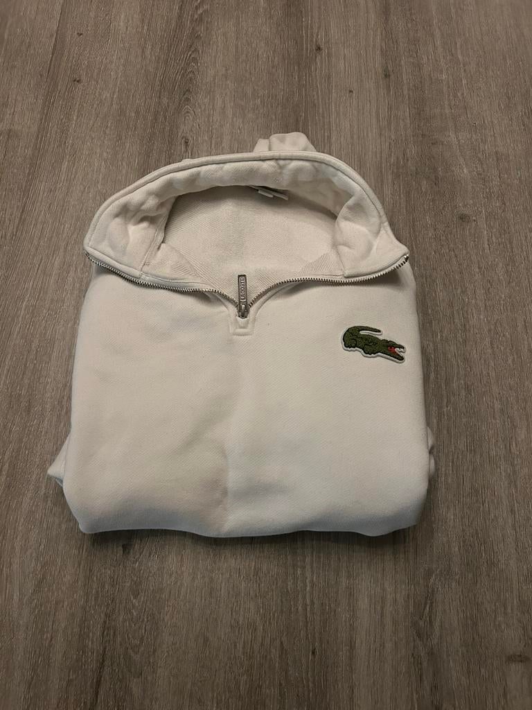 pull lacoste, Ophalen, Gedragen, Maat 48/50 (M), Wit