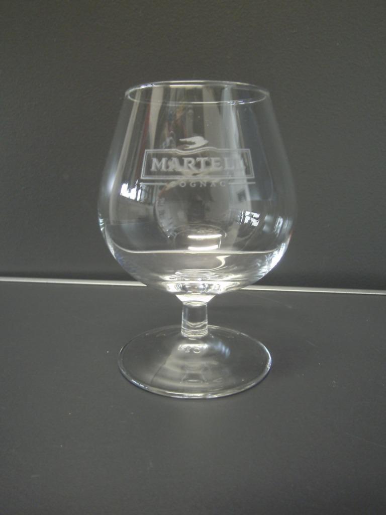 2 MARTELL Cognacglazen, Verzamelen, Ophalen of Verzenden, Zo goed als nieuw, Overige typen