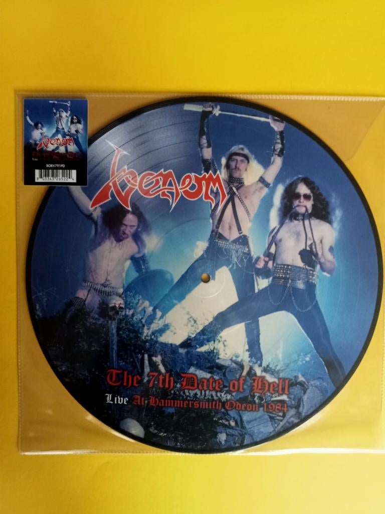 Venom Pic Disc, De 7e date of Hell, Ophalen of Verzenden