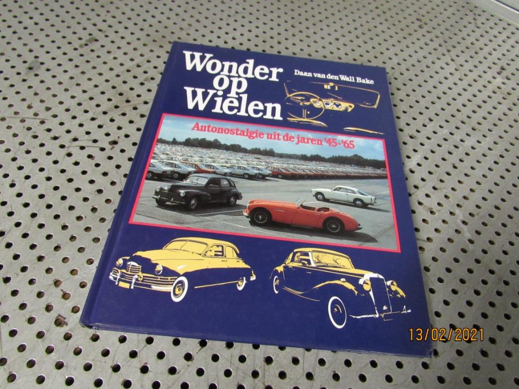 Wonder on Wheels Nostalgie automobile des années 45-65, Livres, Autos | Livres, Utilisé, Autres marques, Enlèvement ou Envoi