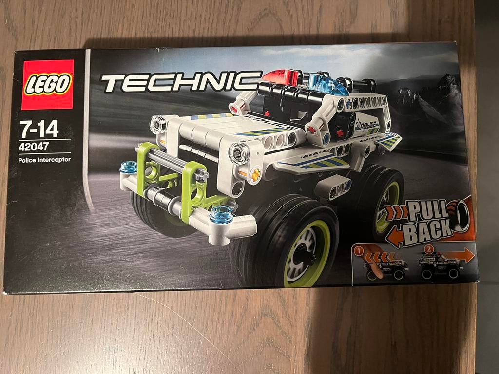 Lego technic - Politie onderscheppingsvoertuig - 42047, Enlèvement ou Envoi, Neuf, Ensemble complet, Lego