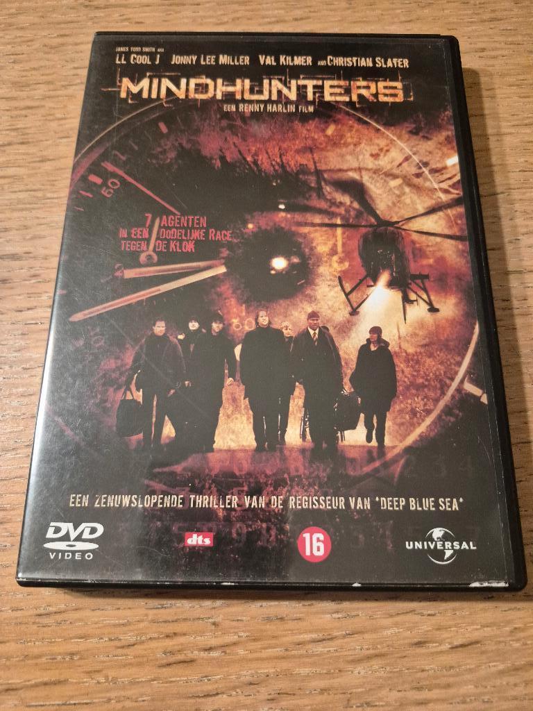 Dvd Mindhunters, CD & DVD, DVD | Thrillers & Policiers, À partir de 16 ans, Enlèvement ou Envoi, Comme neuf, Thriller d'action