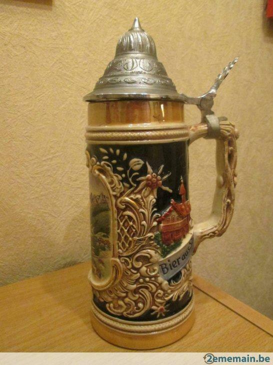 Chope de bière Bavaroise., Enlèvement, Comme neuf, Chope(s), Autres marques