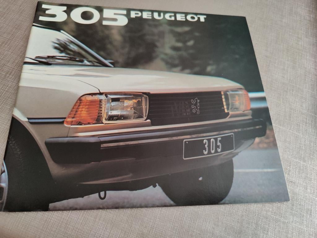 PEUGEOT 305  brochure, Enlèvement ou Envoi, Neuf, Peugeot