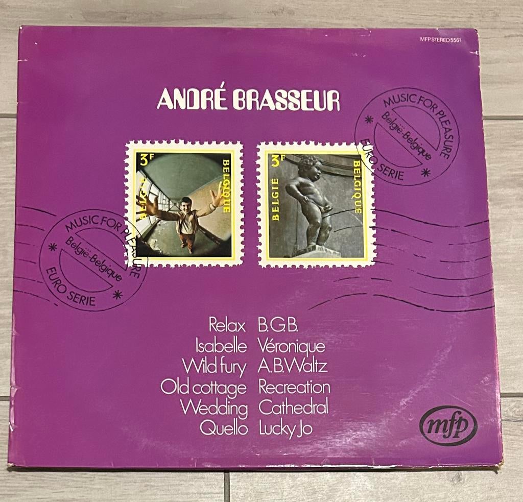 Vinyle LP par André Brasseur, Enlèvement ou Envoi, Utilisé, 12 pouces