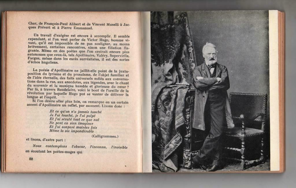 Victor Hugo, Poète d'augourd'hui, 1952., Peinture et dessin, Enlèvement ou Envoi, Louis Perche, Utilisé