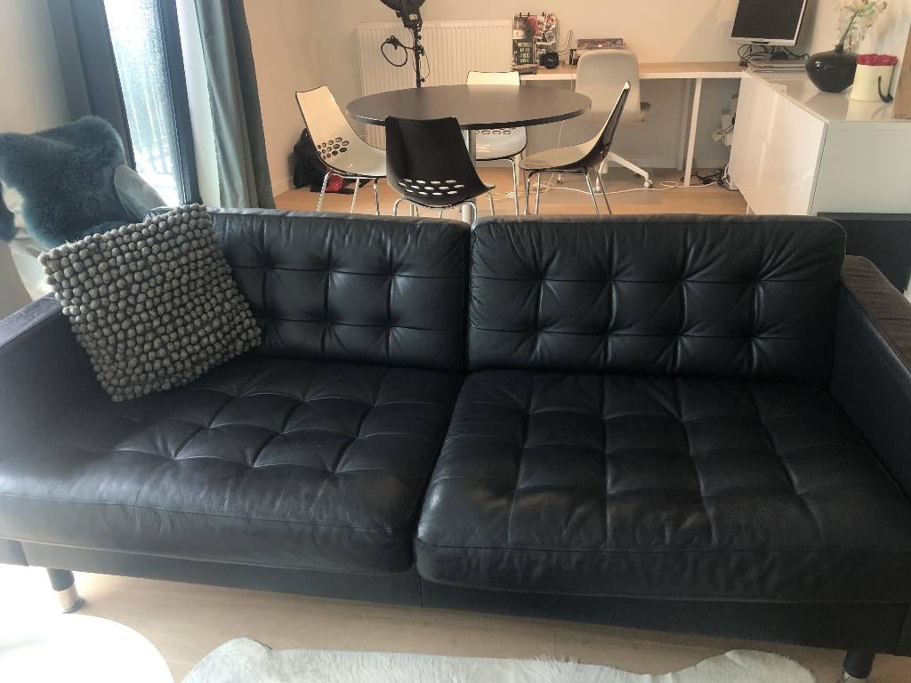zetel ikea LANDSKRONA 3-zit, Huis en Inrichting, Zetels | Zetels, Ophalen, Driepersoons, 75 tot 100 cm, Zo goed als nieuw