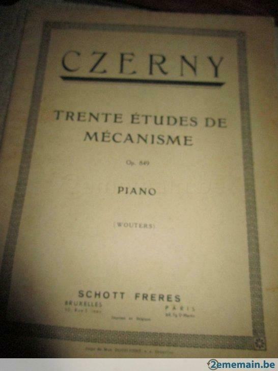 piano studie, Ophalen of Verzenden, Nieuw, Klassiek, Piano