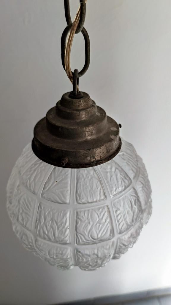 Antieke hanglamp, Antiek en Kunst, Ophalen of Verzenden
