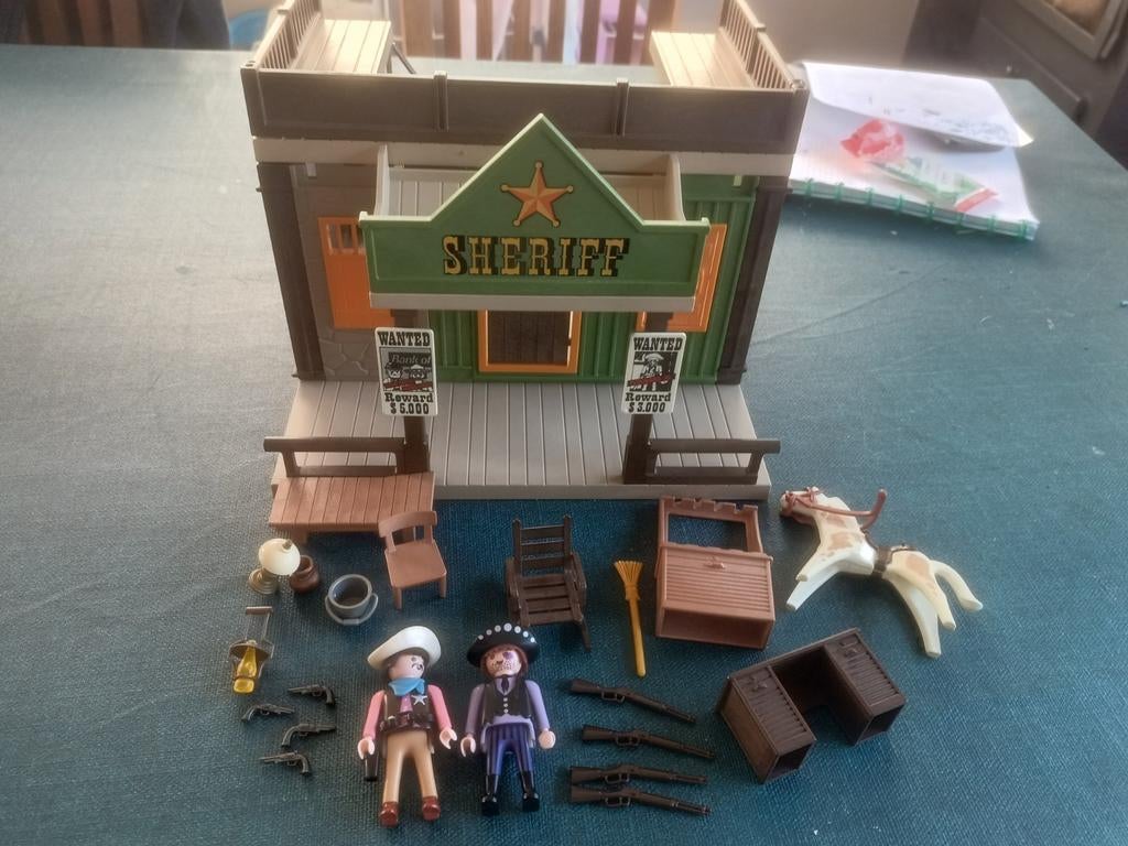 Playmobil Sheriff office 1994. Nummer 3786 geen koerierdiens, Kinderen en Baby's, Speelgoed | Playmobil, Ophalen