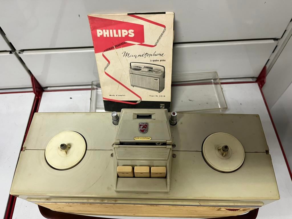 PHILIPS EL 3514 Vintage bandrecorder, Audio, Tv en Foto, Bandrecorder, Ophalen of Verzenden, Bandrecorder
