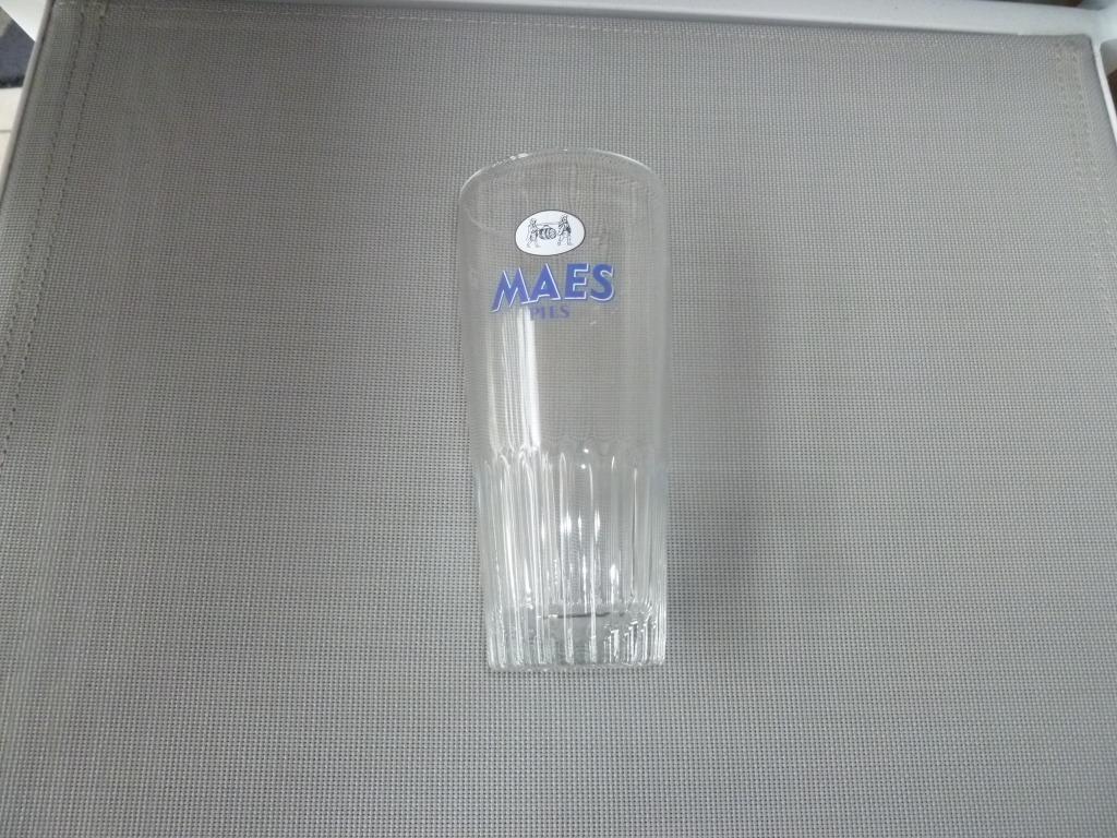Maes Pils glas, Verzamelen, Biermerken, Ophalen, Zo goed als nieuw, Glas of Glazen, Overige merken