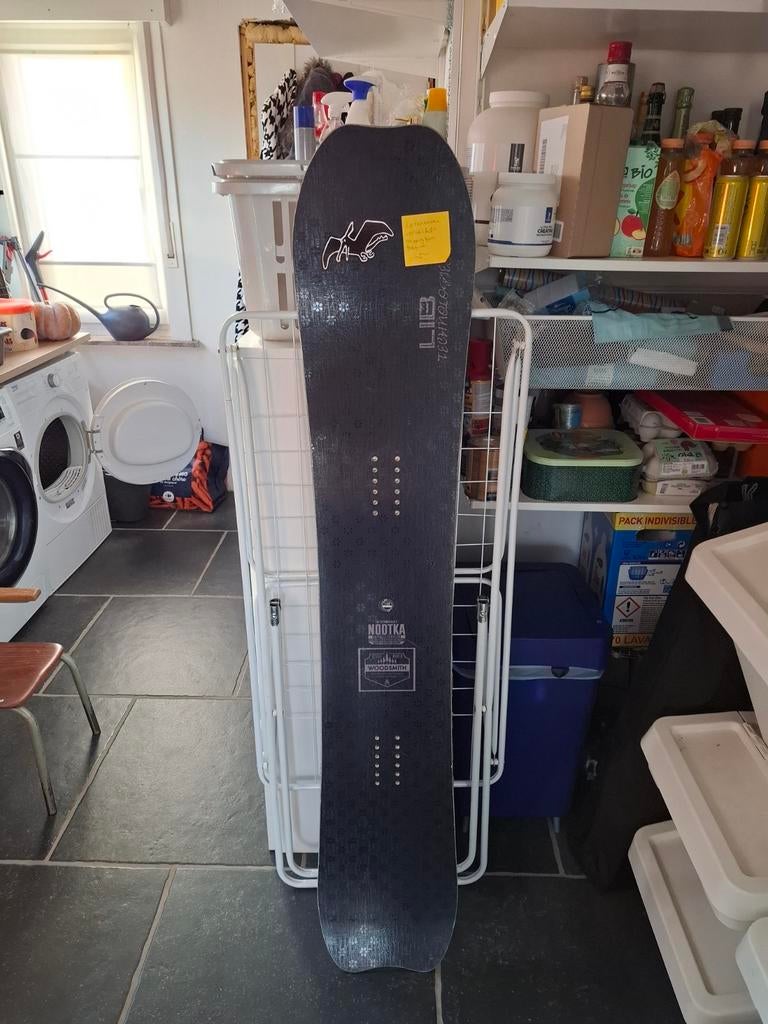 Lib Tech Nootka 159, Sport en Fitness, Snowboarden, Ophalen of Verzenden, Zo goed als nieuw, Board