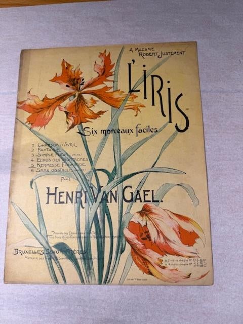 Henri van Gael – L'Iris: Kermesse flamande, Op. 62, Gebruikt, Klassiek, Ophalen of Verzenden, Artiest of Componist